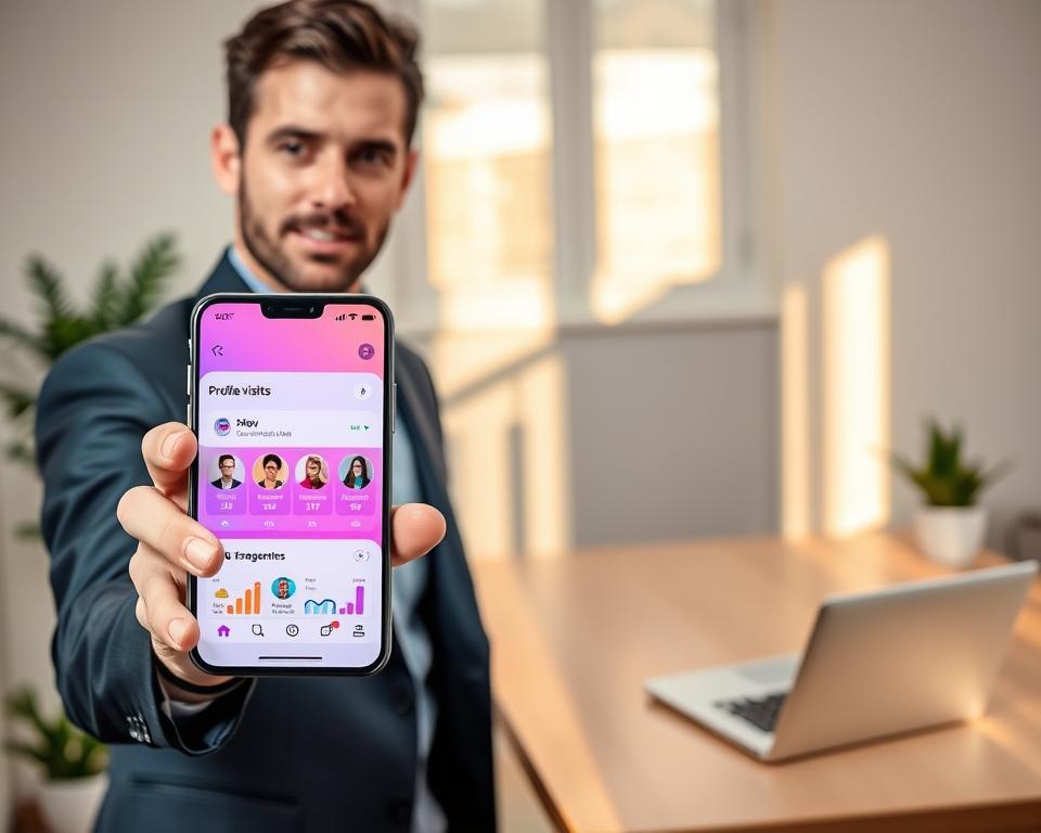 app para ver quem visita seu perfil das redes sociais