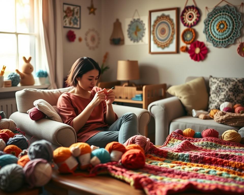 benefícios do crochê