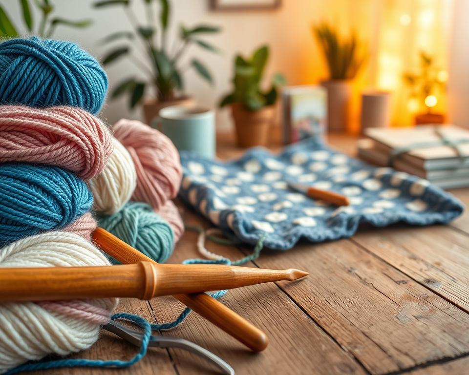 materiais essenciais crochê