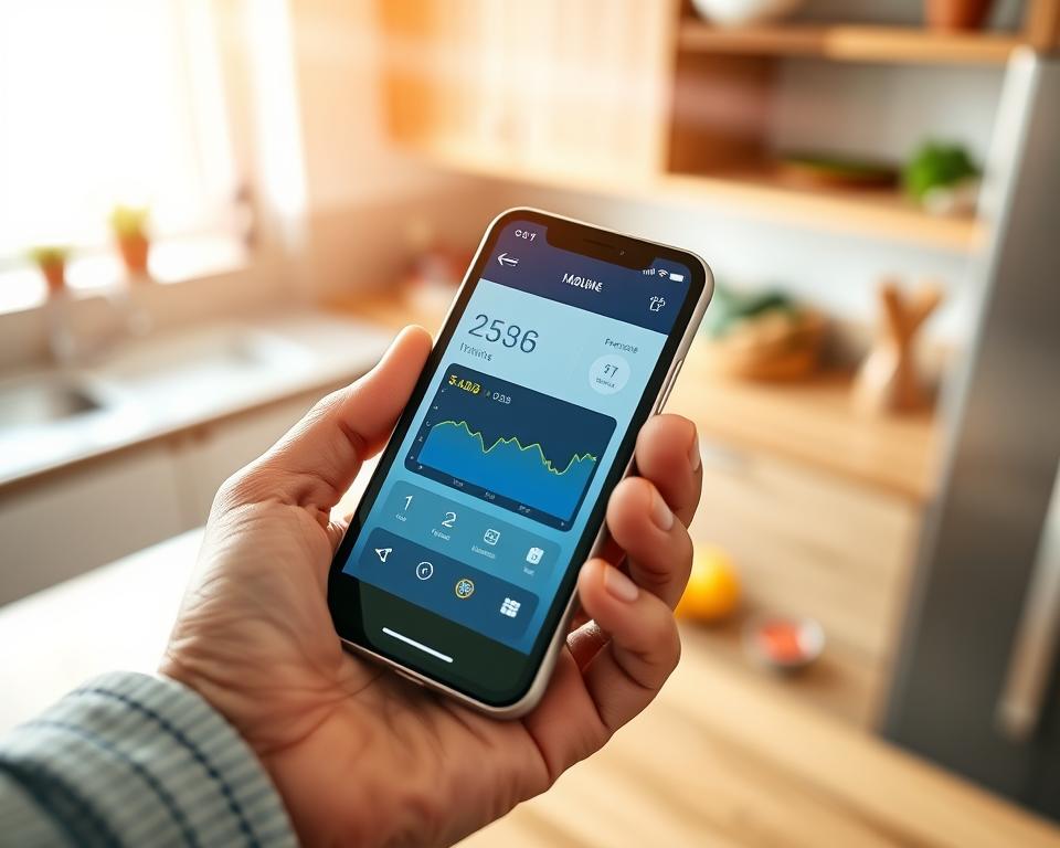 Monitoramento de glicose via smartphone