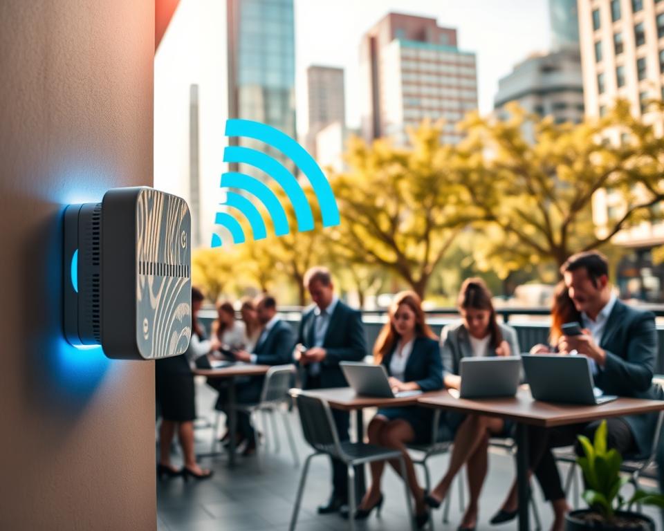 pontos de acesso Wi-Fi