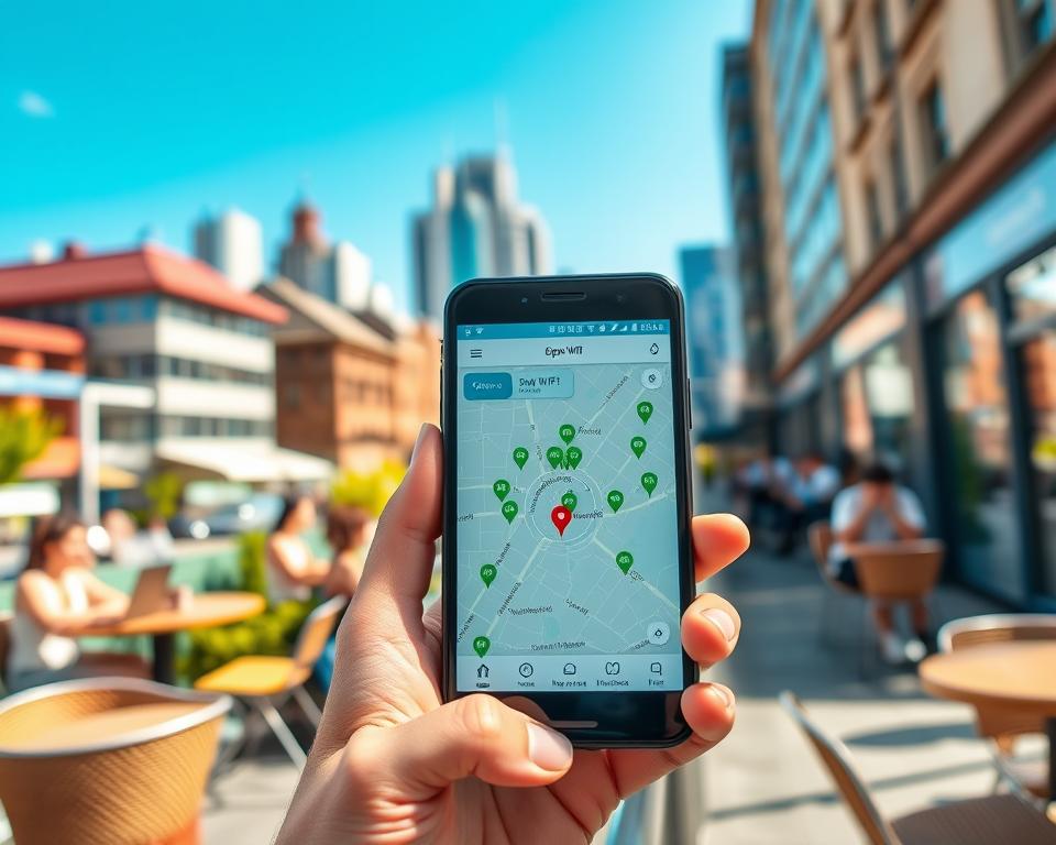 App para se conectar a redes wi-fi abertas