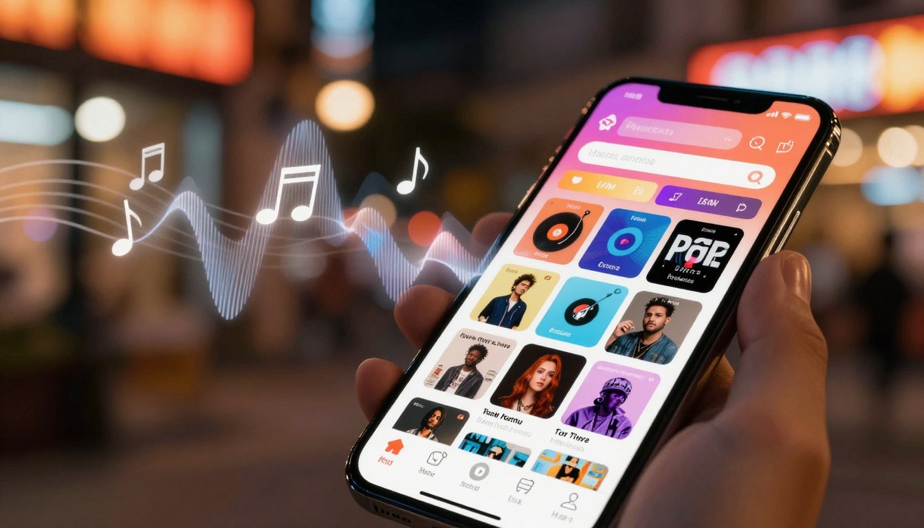 As melhores músicas em um só app