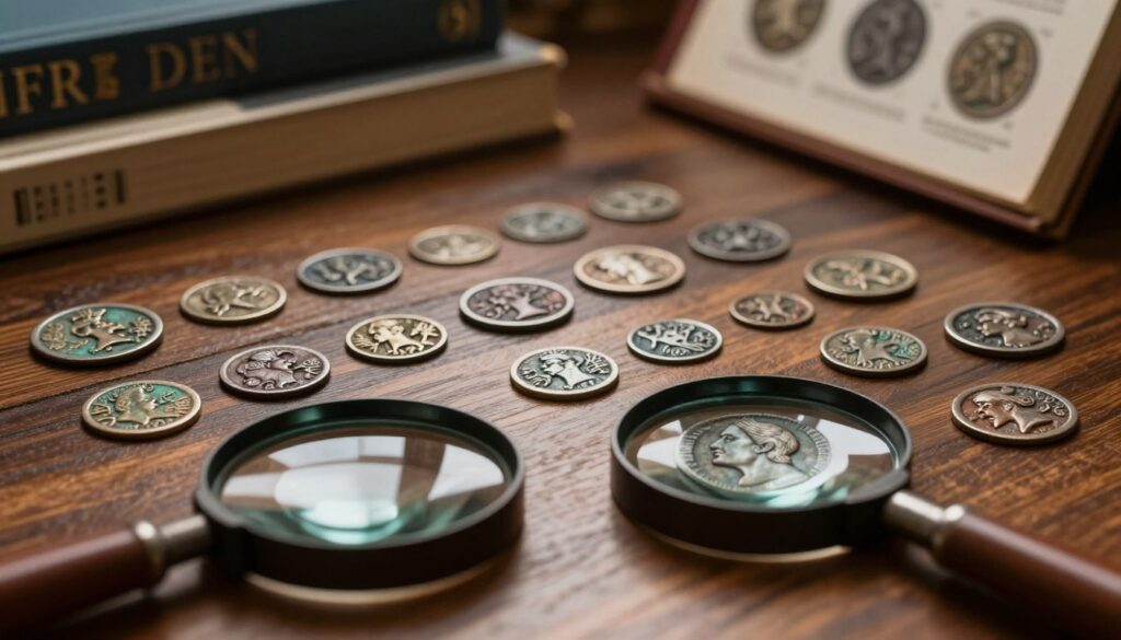 Avaliação de moedas antigas