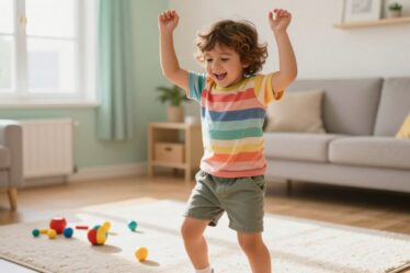 Crie vídeos divertidos do seu filho dançando