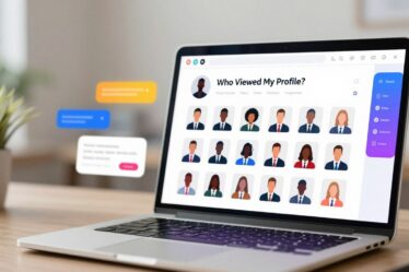 Descubra visitas no seu perfil