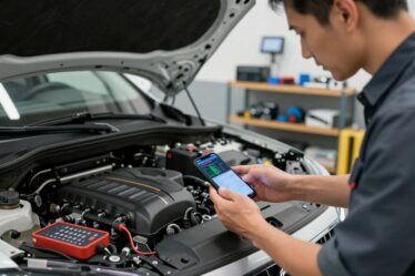 Diagnóstico mecânico direto no celular