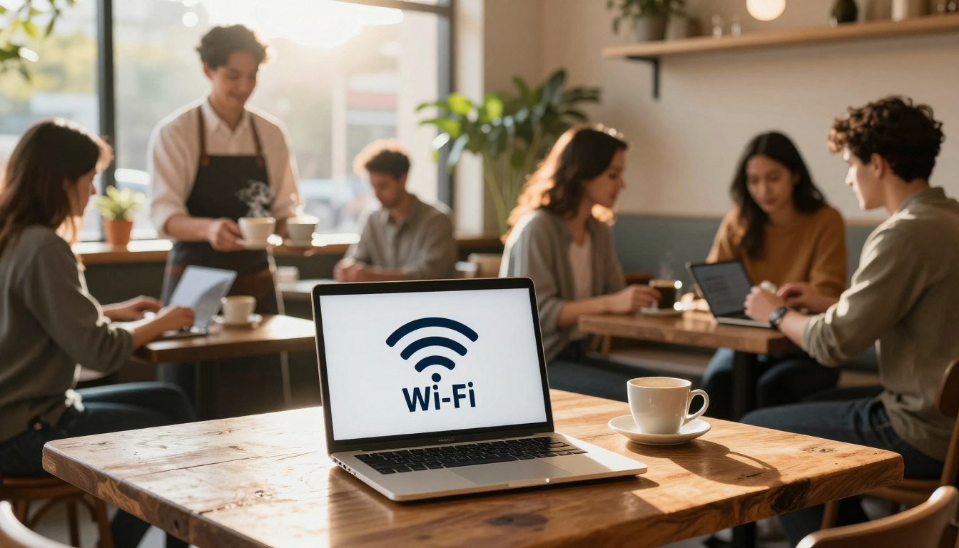 Encontre Wi-Fi grátis perto de você