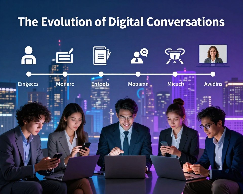 Evolução das Conversas Digitais