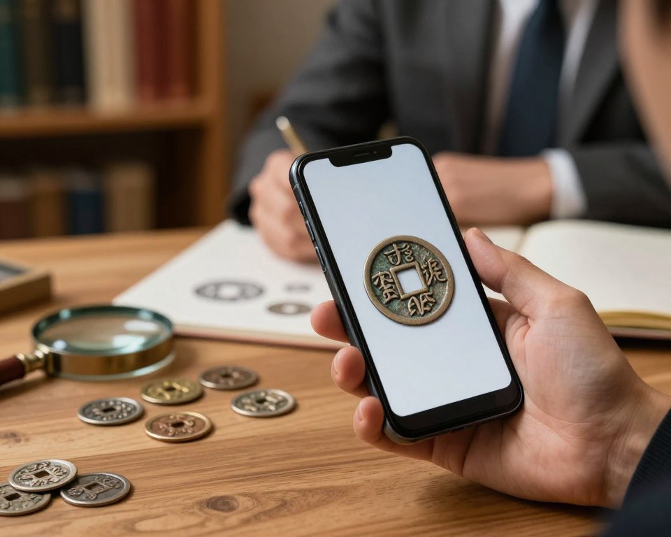 Identifique moedas antigas pelo celular