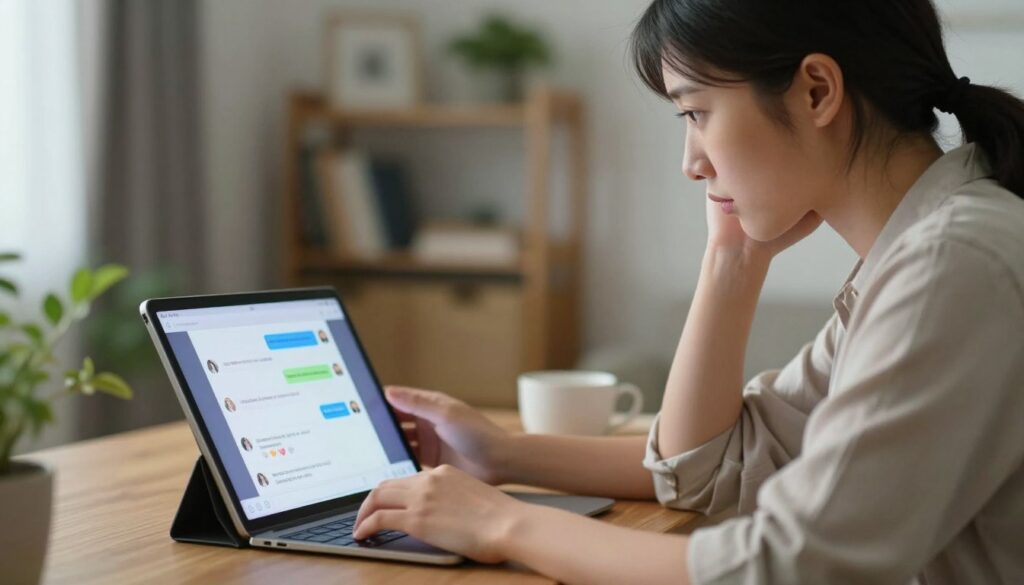 Monitoramento de mensagens dos filhos