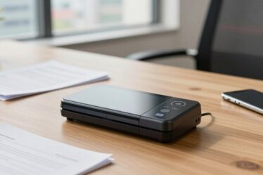 Scanner mecânico no celular