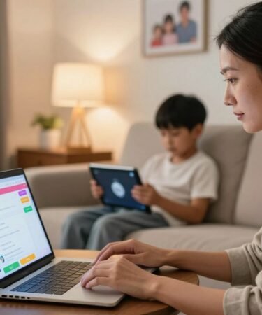 Ver mensagens com controle parental