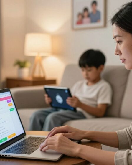 Ver mensagens com controle parental