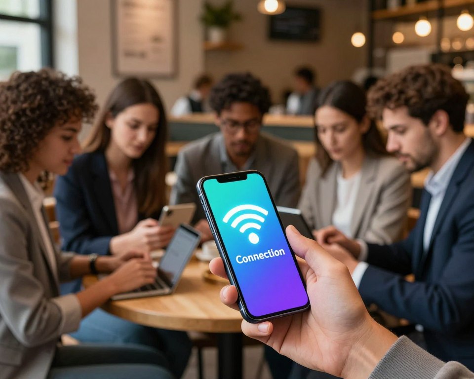 Wi-Fi grátis em um toque