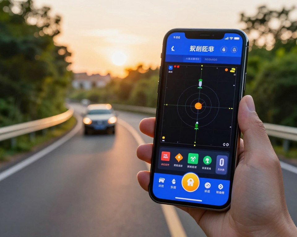 aplicativo de detecção de radares