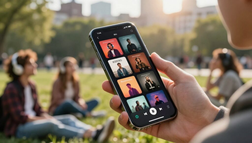 aplicativo de música online