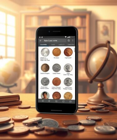 app para identificar moedas raras