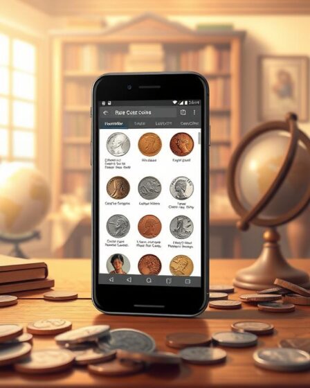 app para identificar moedas raras