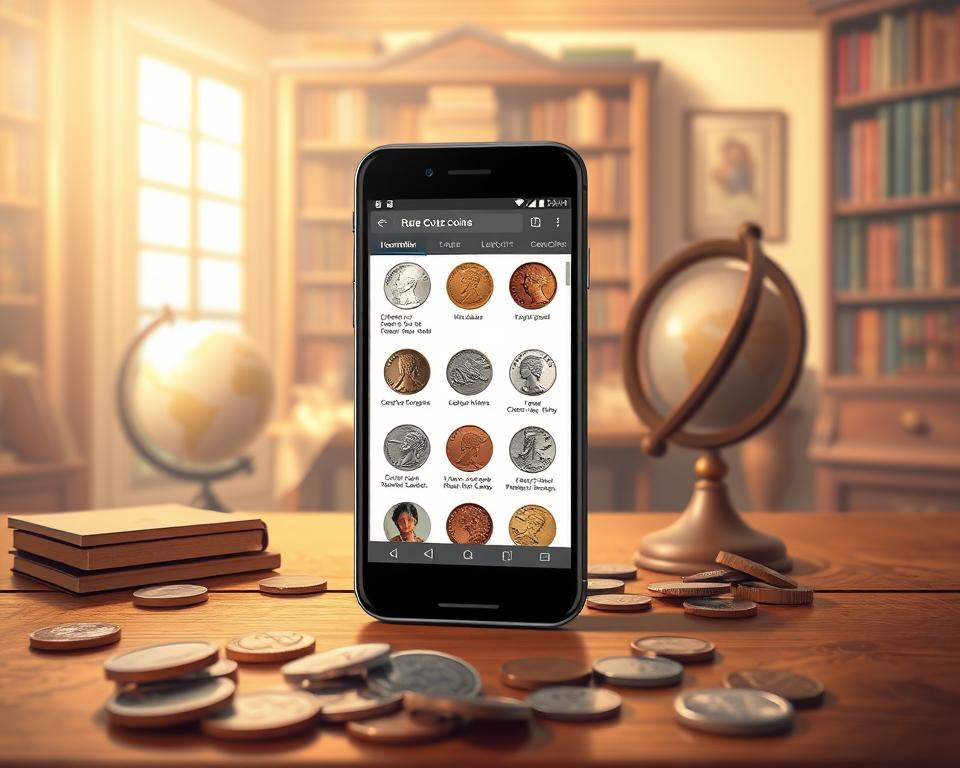 app para identificar moedas raras