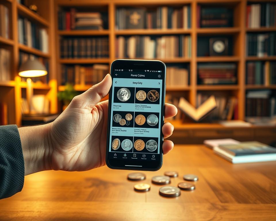 app para identificar moedas raras