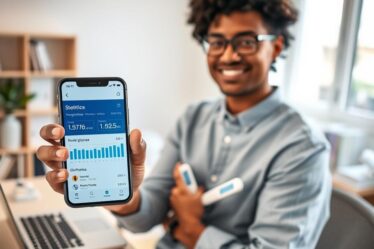 app para monitorar glicose