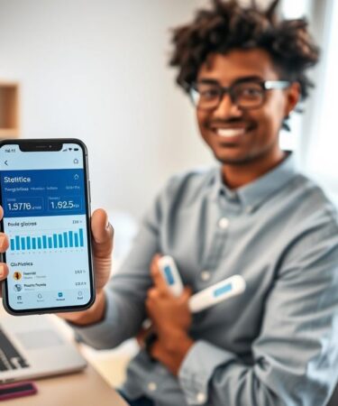 app para monitorar glicose