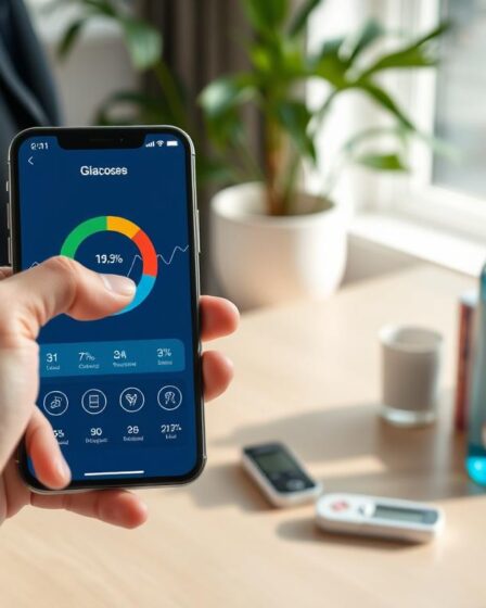 app para monitorar glicose