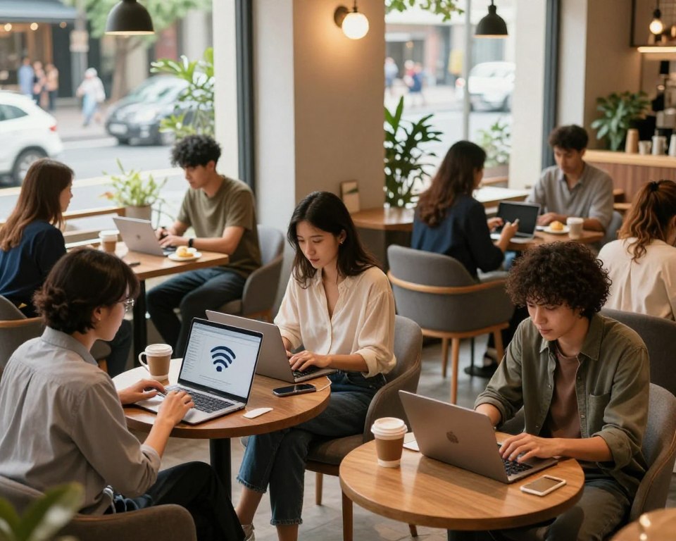 conexão Wi-Fi gratuita