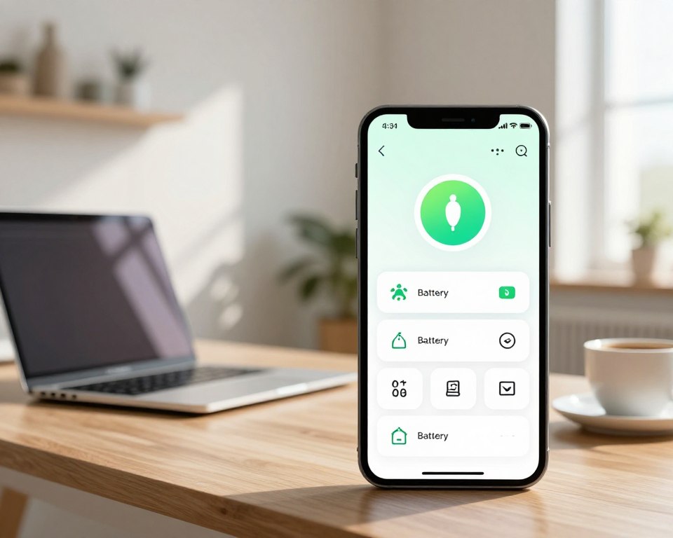 configurações de economia de bateria no smartphone