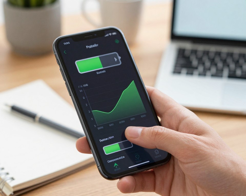 consumo de bateria no iPhone