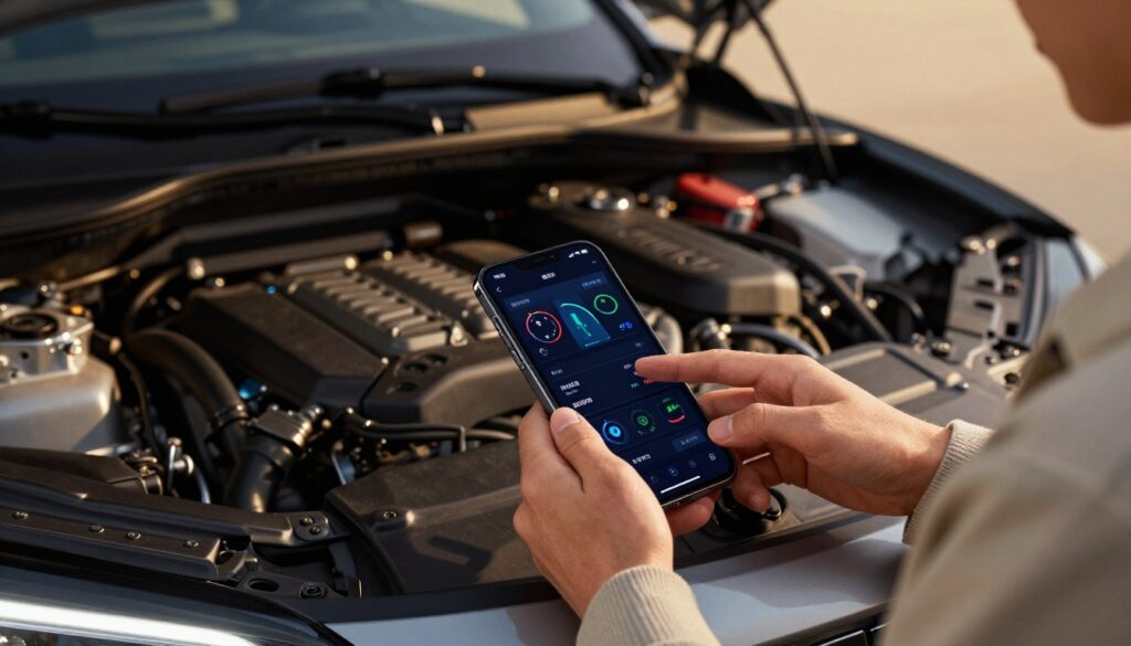 diagnóstico automotivo em tempo real