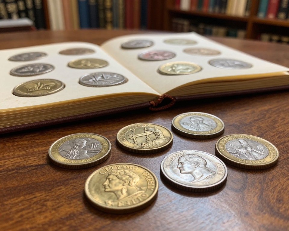 moedas raras brasileiras coleção