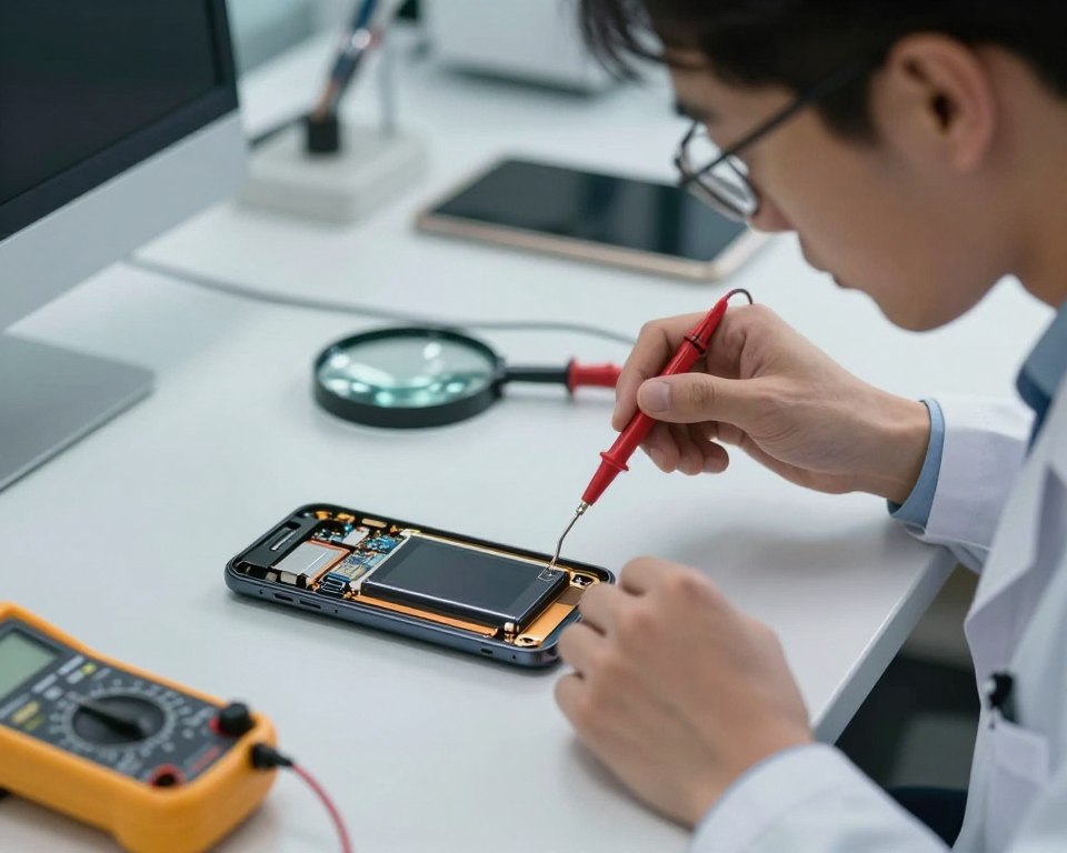 Análise de problema na bateria do celular