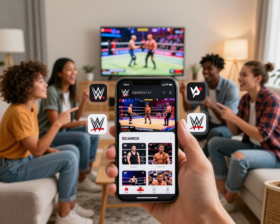 Aplicativos WWE para assistir lutas no celular