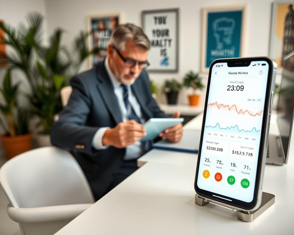 App monitorar glicose