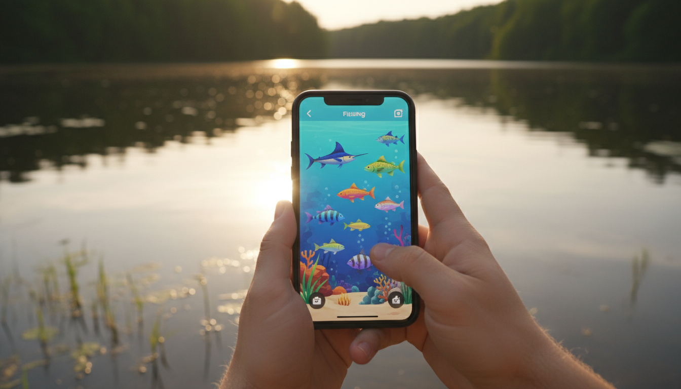 App para ver peixes na água direto no celular