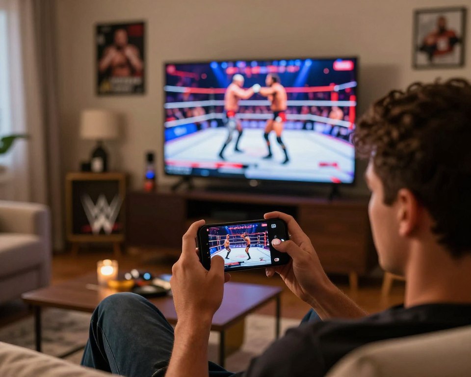 Assista WWE ao vivo e grátis no seu celular