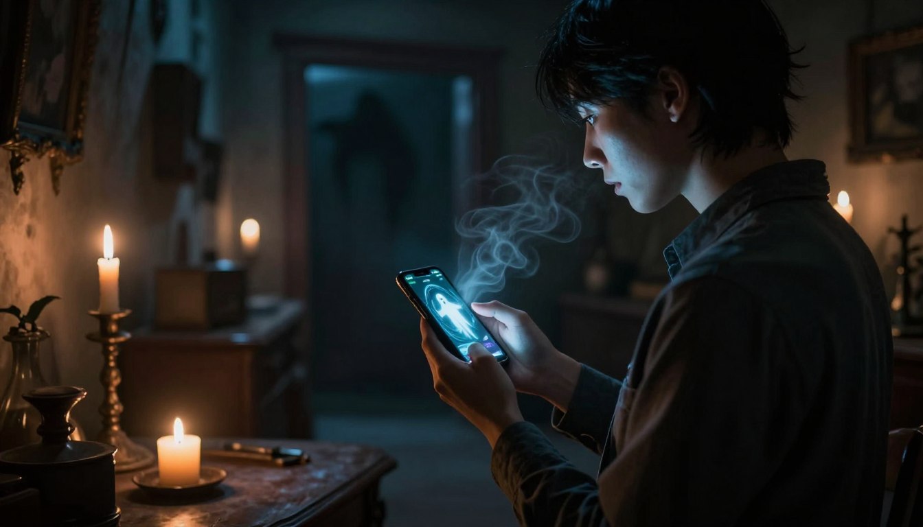 Descubra presenças fantasmagóricas pelo celular