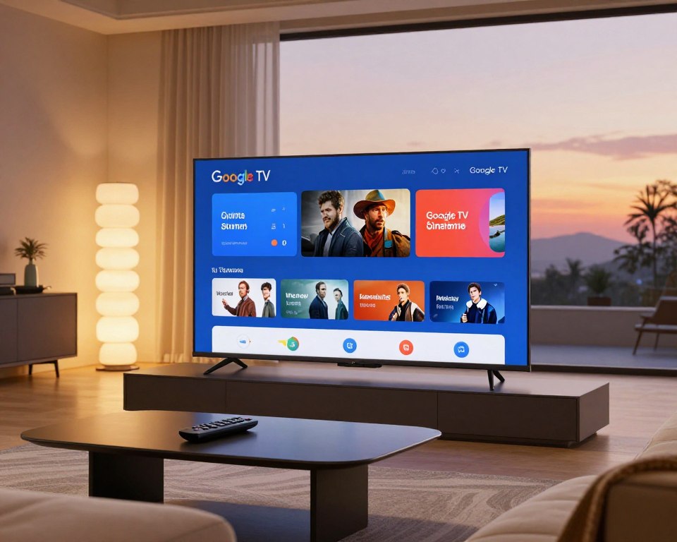 Google TV interface