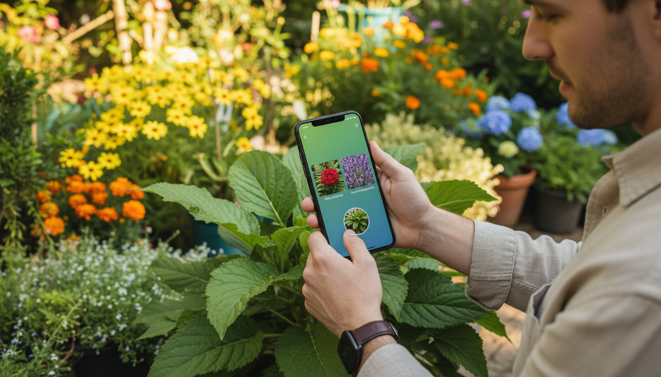 Identifique plantas pelo celular