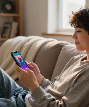 Ouça suas músicas favoritas no celular