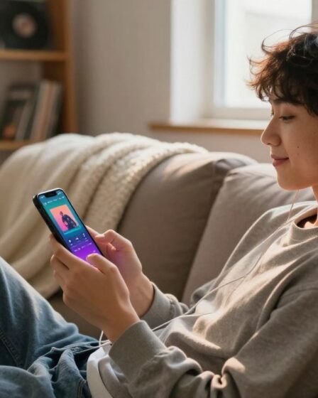 Ouça suas músicas favoritas no celular