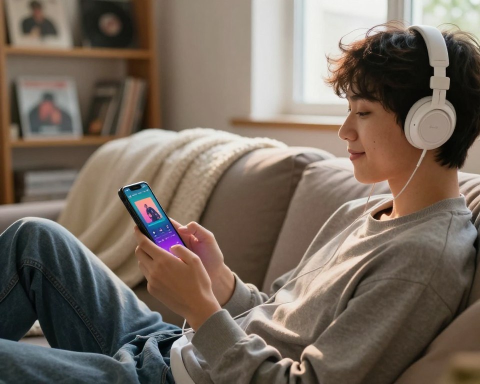 Ouça suas músicas favoritas no celular