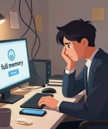 Pare de Sofrer com Memória Cheia