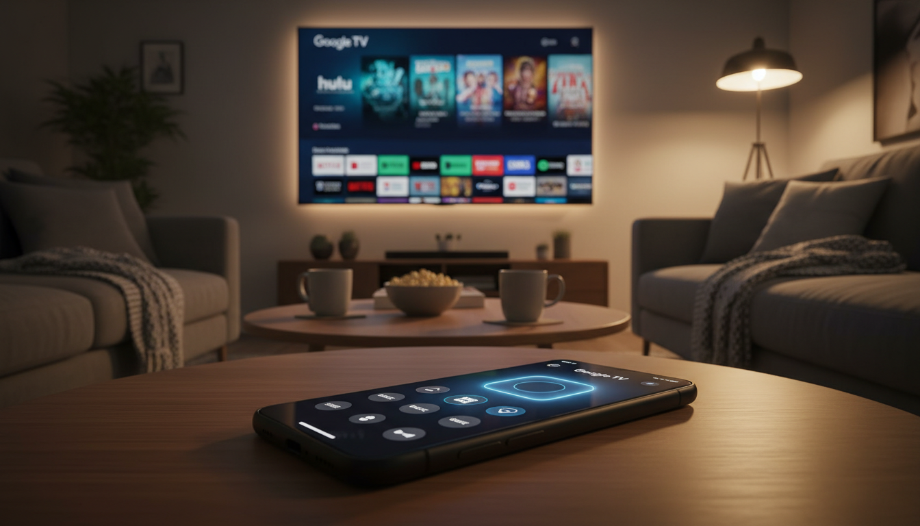 Transforme Seu Celular em Controle da Google TV