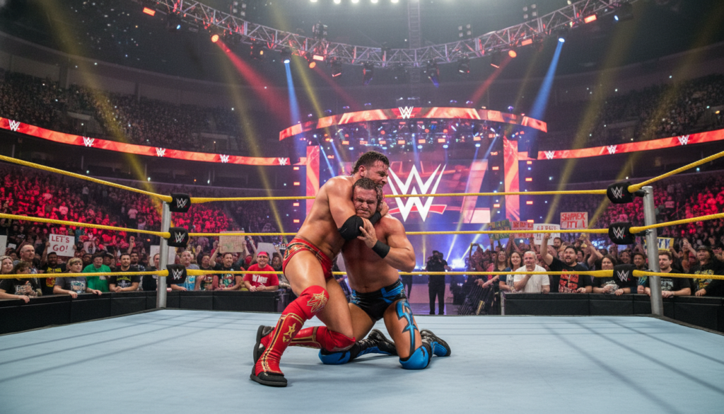 WWE ao vivo eventos wrestling