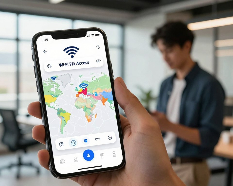 aplicativo de acesso global ao wi-fi