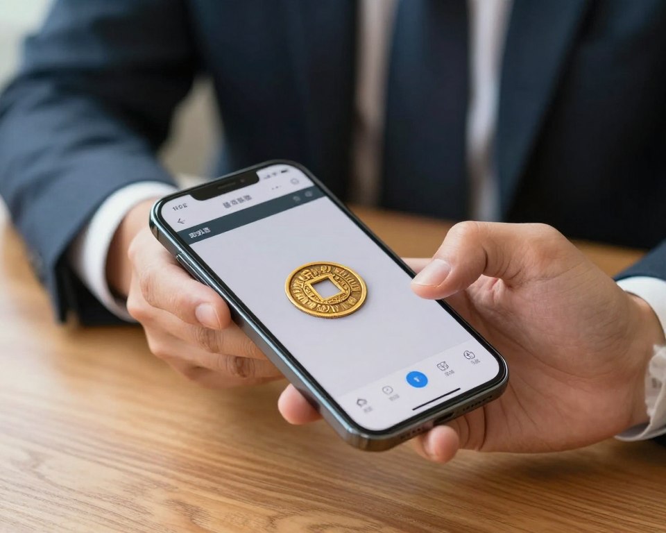 aplicativo para escanear e avaliar moedas antigas