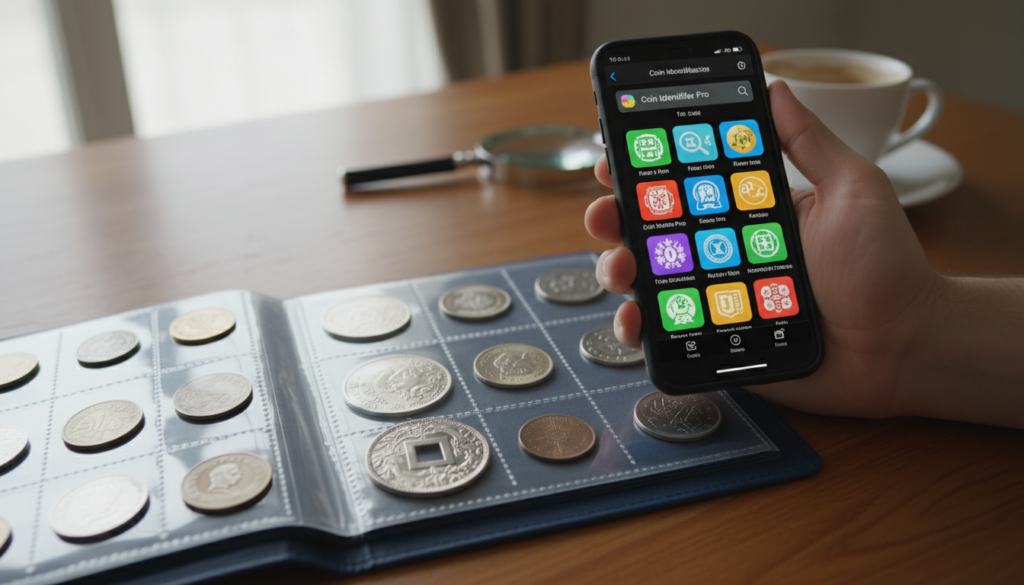 aplicativos de colecionadores de moedas para identificar moedas raras